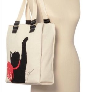 Jason Wu for Target Canvas Tote Bag Milu Print Cat